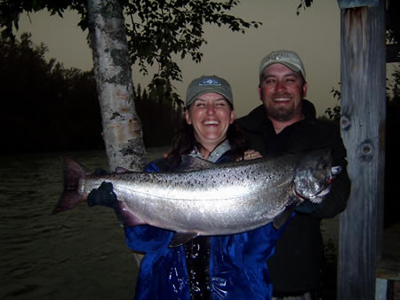 Anniversary on the Kenai for Al & Heather