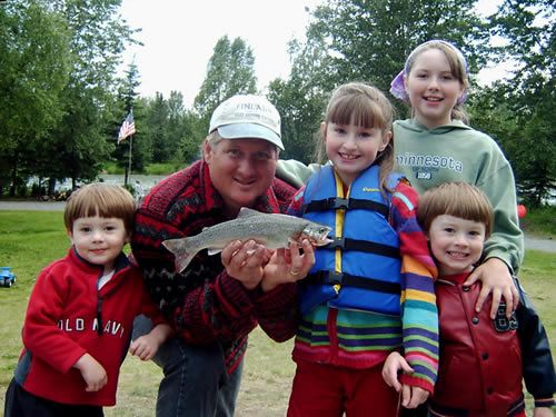 Father's Day Rainbow Trout
