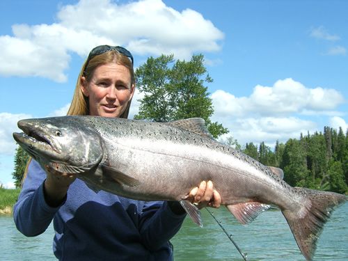 Karen Ward's Kenai River King Salmon