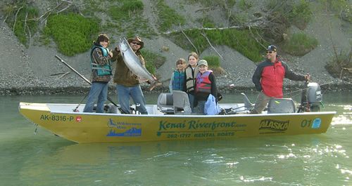 Luke's King Salmon on the Kenai River