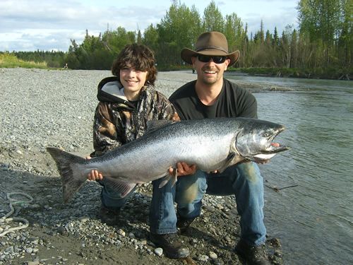 Kasilof River King Salmon Fishing