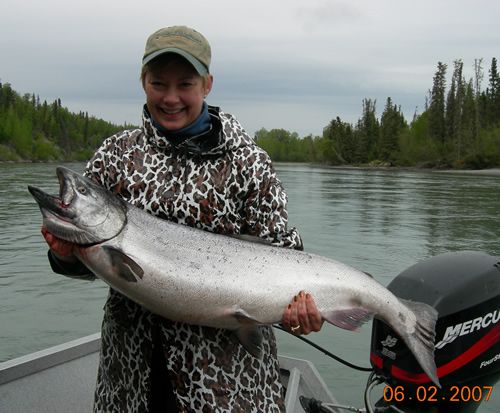 Kenai River King Fishing