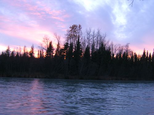 Sunset, October 14, 2006, 7:00pm