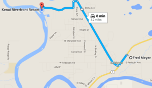 Kenai Riverfront Resort Driving Directions